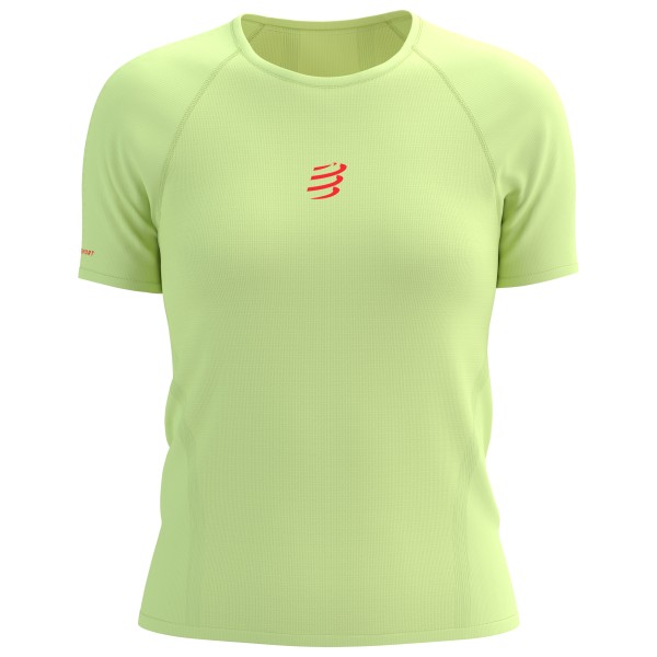Compressport - Women's Trail Racing S/S T-Shirt - Laufshirt Gr L;M;S;XS grün;schwarz von Compressport