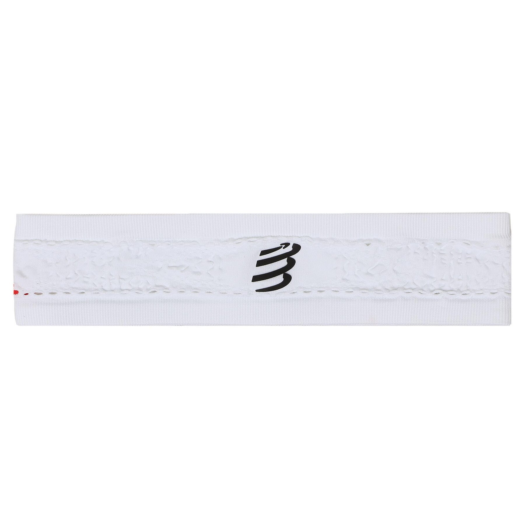 Stirnband Compressport Thin Headband On/Off CU00010B White 001 von Compressport