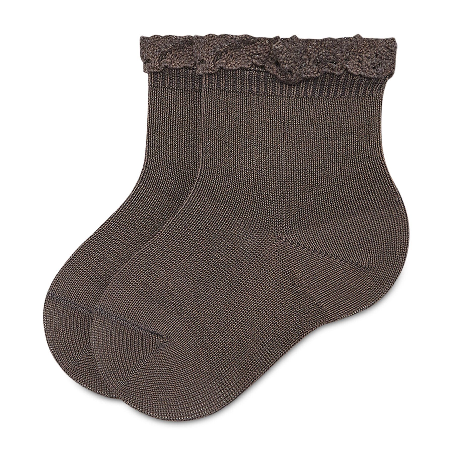 Hohe Kindersocken Condor 2.409/4 Truffle 0318 von Condor