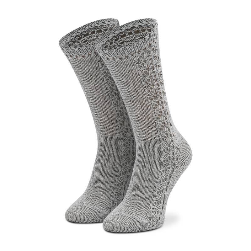 Hohe Kindersocken Condor 2.592/2 Aluminium 0221 von Condor