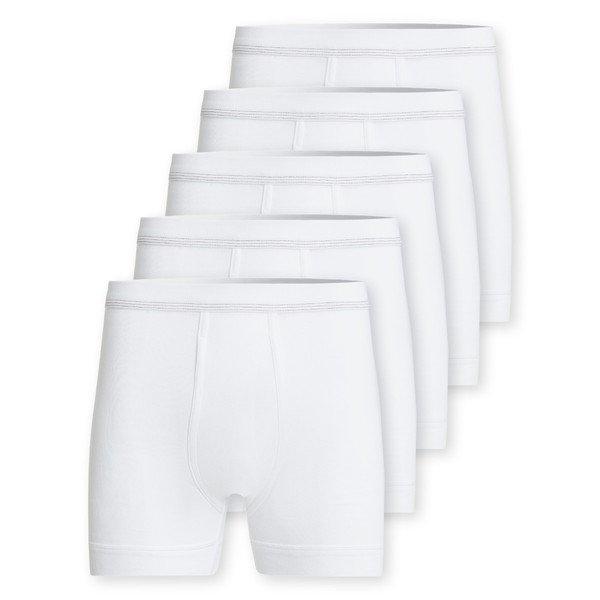 5er Pack Feinripp - Unterhose Kurz Herren Weiss L von Conta