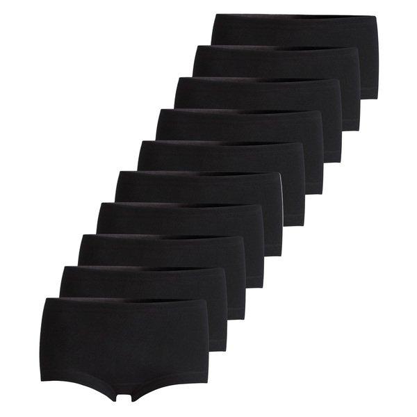 Feinripp - Taillen-slip Damen Schwarz M von Conta