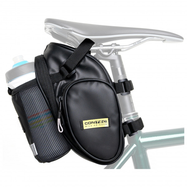 CONTEC - Satteltasche Mile Grinder Extra Saddle Bag - Velotasche Gr One Size grau von Contec