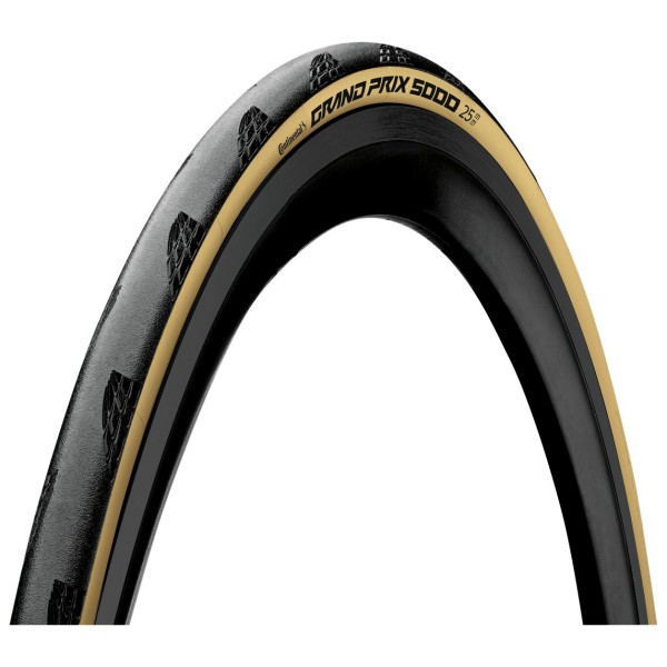 Continental - Grand Prix 5000 28'' (25-622) Foldable - Pneus Gr 28'' (700 x 25C) - 25-622 schwarz/ cream von Continental