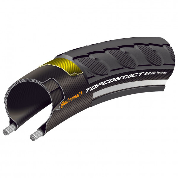 Continental - Top Contact II 28'' (28-622) Foldable Reflex - Pneus Gr 28'' x 1,10'' - 28-622 schwarz von Continental