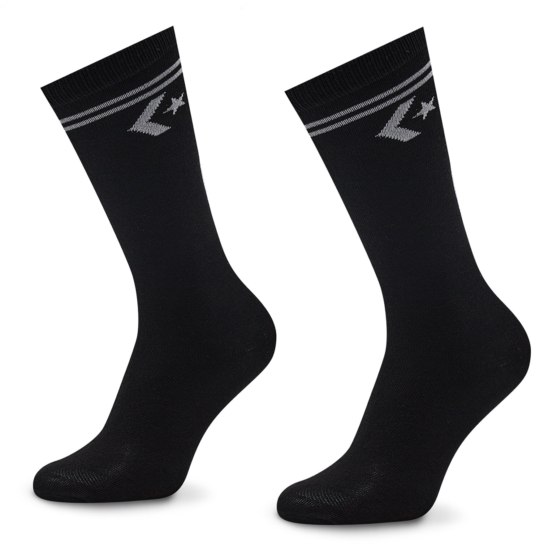 2er-Set hohe Damensocken Converse E1025B-2009 Schwarz 2er-Set hohe Damensocken Converse E1025B-2009 Schwarz von Converse