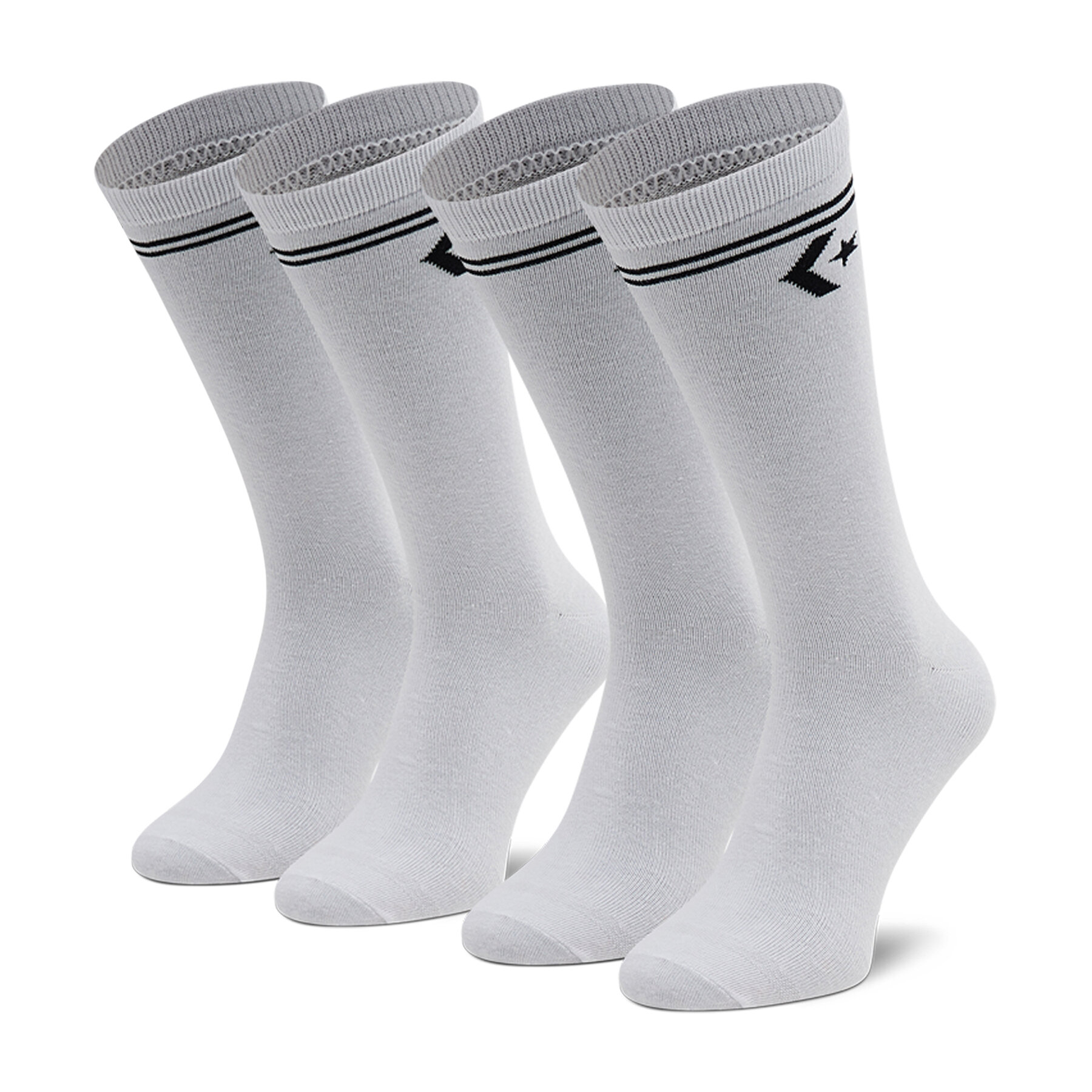 2er-Set hohe Herrensocken Converse E1025W-2020 r.43-46 Weiß 2er-Set hohe Herrensocken Converse E1025W-2020 r.43-46 Weiß von Converse