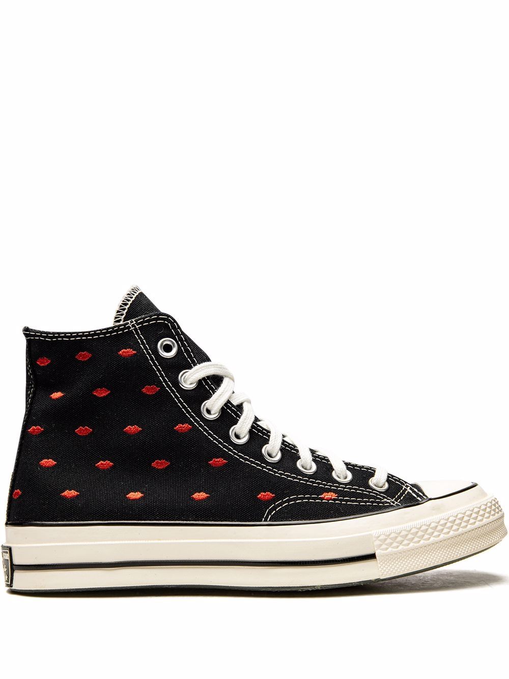 Converse Chuck 70 Embroidered Lips High sneakers - Black von Converse