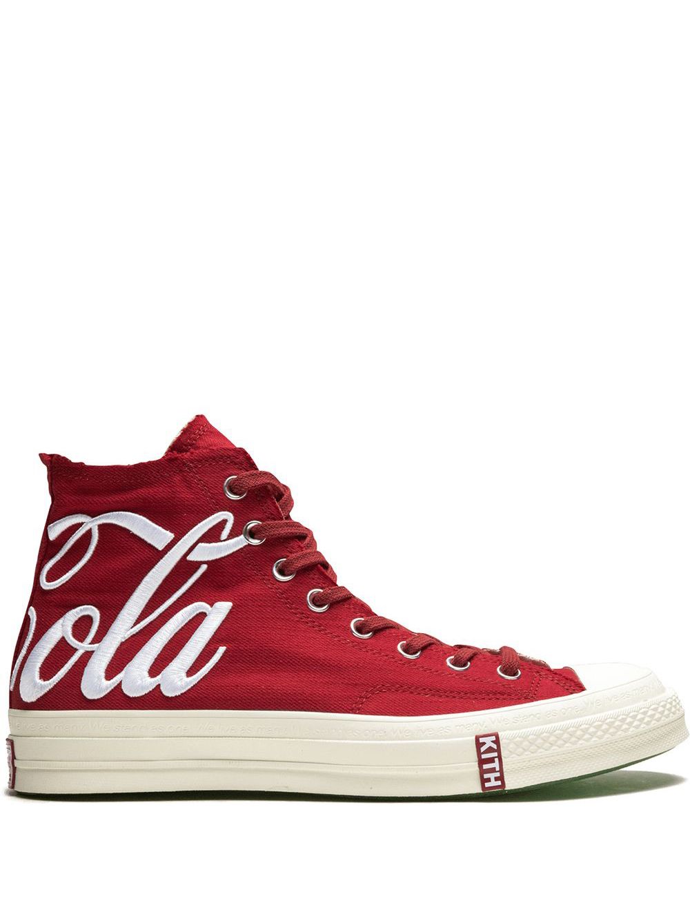 Converse x Kith x Coca-Cola Chuck 70 Hi "USA" sneakers - Red von Converse