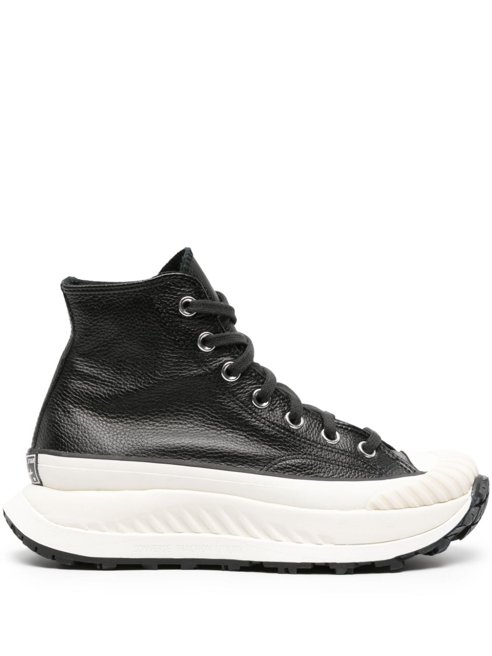 Converse Chuck 70 chunky leather sneakers - Black von Converse