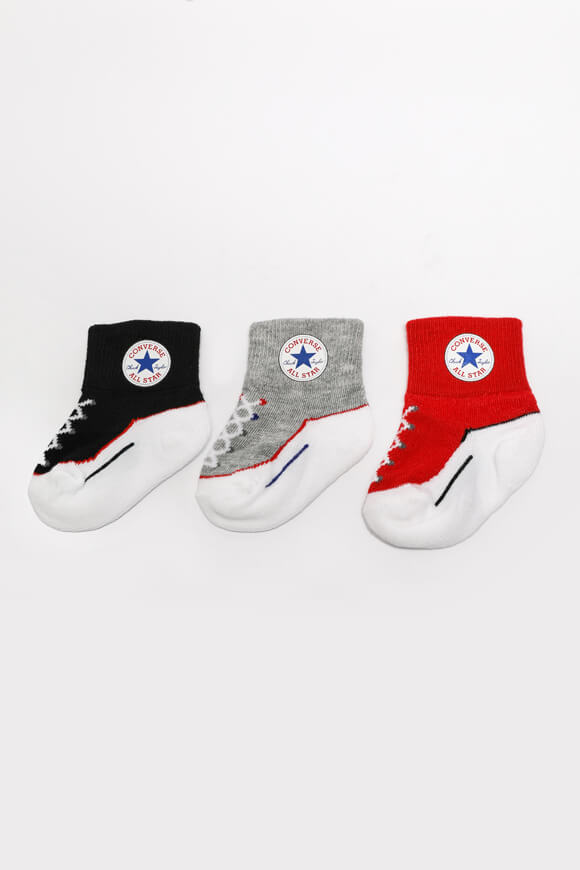 Converse Dreierpack Baby Socken | Mehrfarbig | Baby | EU16-17 Converse Dreierpack Baby Socken | Mehrfarbig | Baby | EU16-17 von Converse