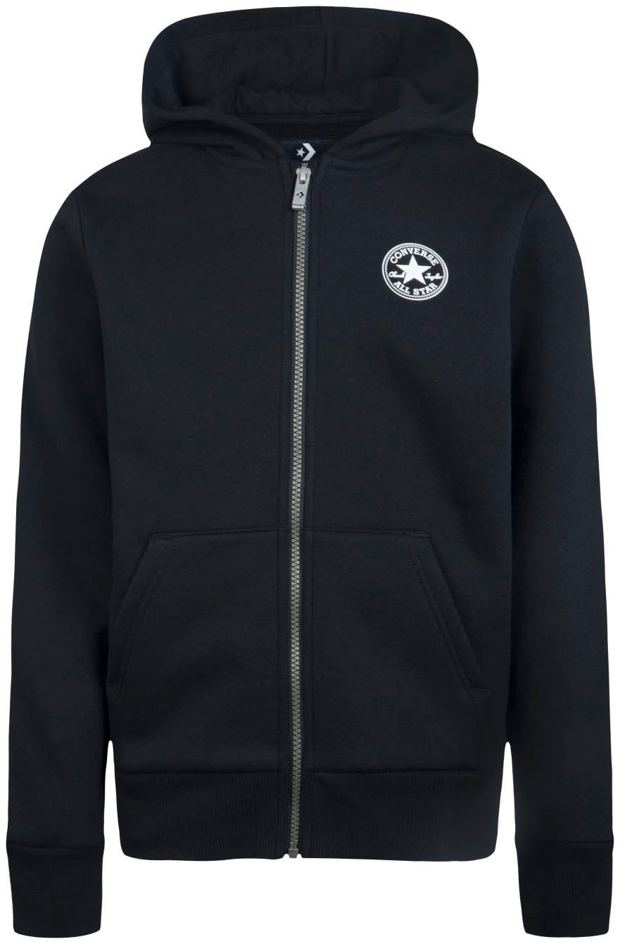 Converse Kapuzensweatjacke »CNVB FLEECE CTP CHEST CORE FZ«, für Kinder Converse Kapuzensweatjacke »CNVB FLEECE CTP CHEST CORE FZ«, für Kinder von Converse