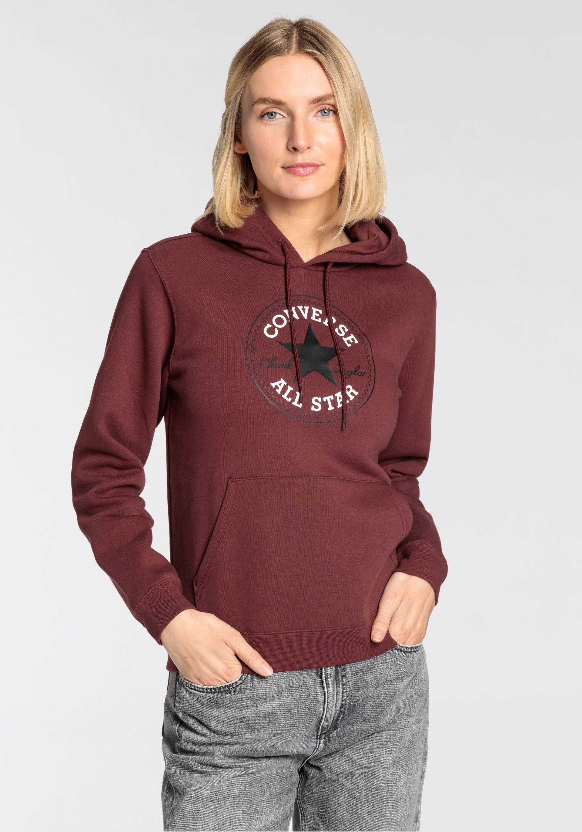 Converse Kapuzensweatshirt »STANDARD FIT CENTER FRONT LARGE CHUCK«, Unisex Converse Kapuzensweatshirt »STANDARD FIT CENTER FRONT LARGE CHUCK«, Unisex von Converse