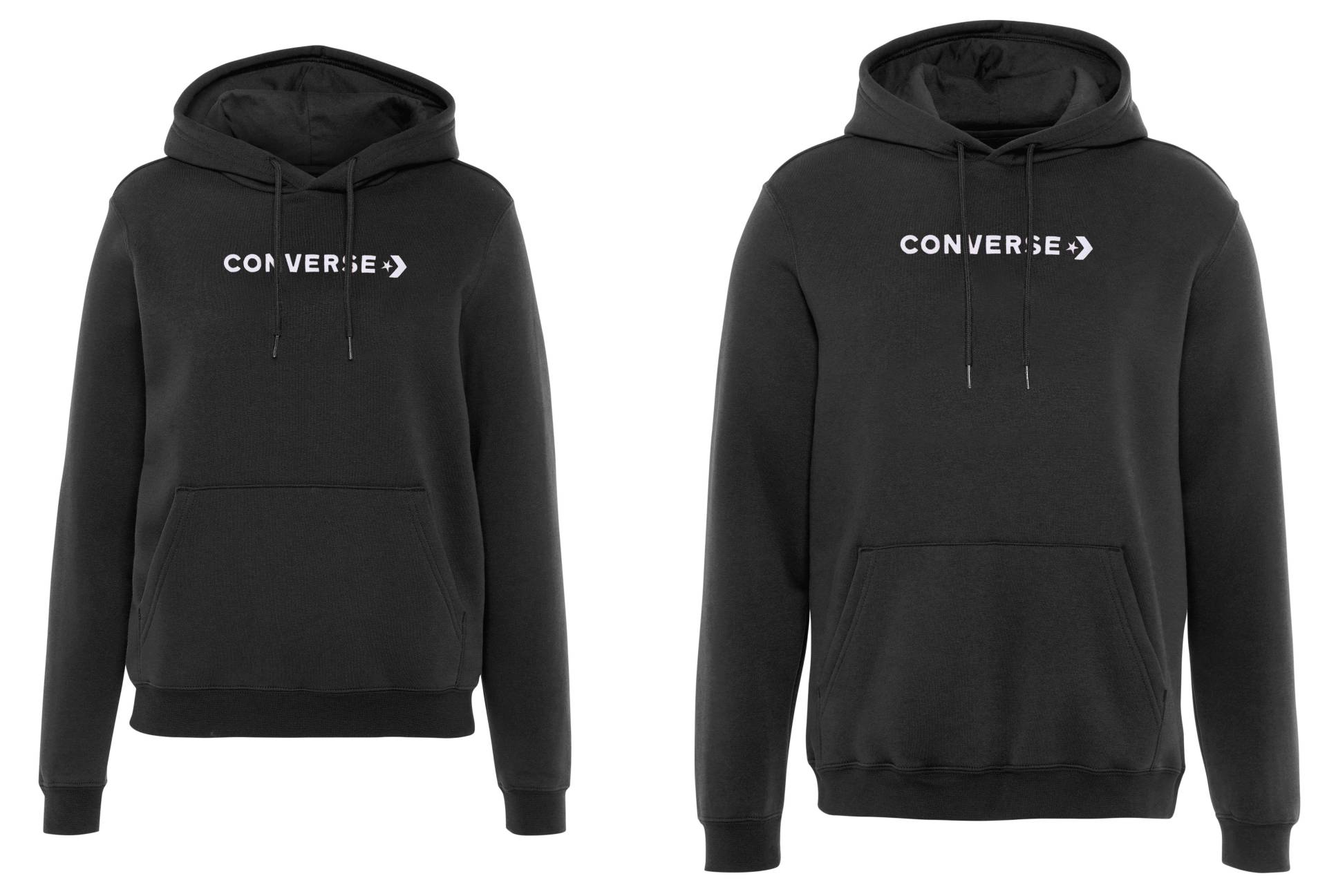 Converse Kapuzensweatshirt »WORDMARK FLEECE HOODIE EMB« von Converse