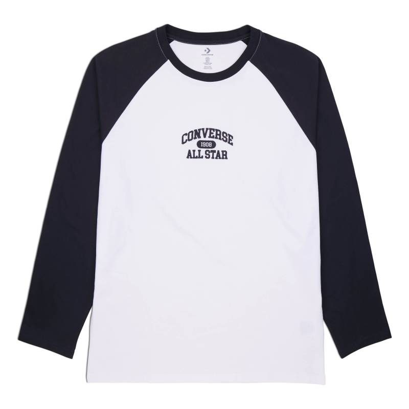 Converse Langarmshirt »MEN'S CONVERSE PREMIUM LONG-SLEEVE RAGLAN T-SHIRT«, (1 tlg.) von Converse