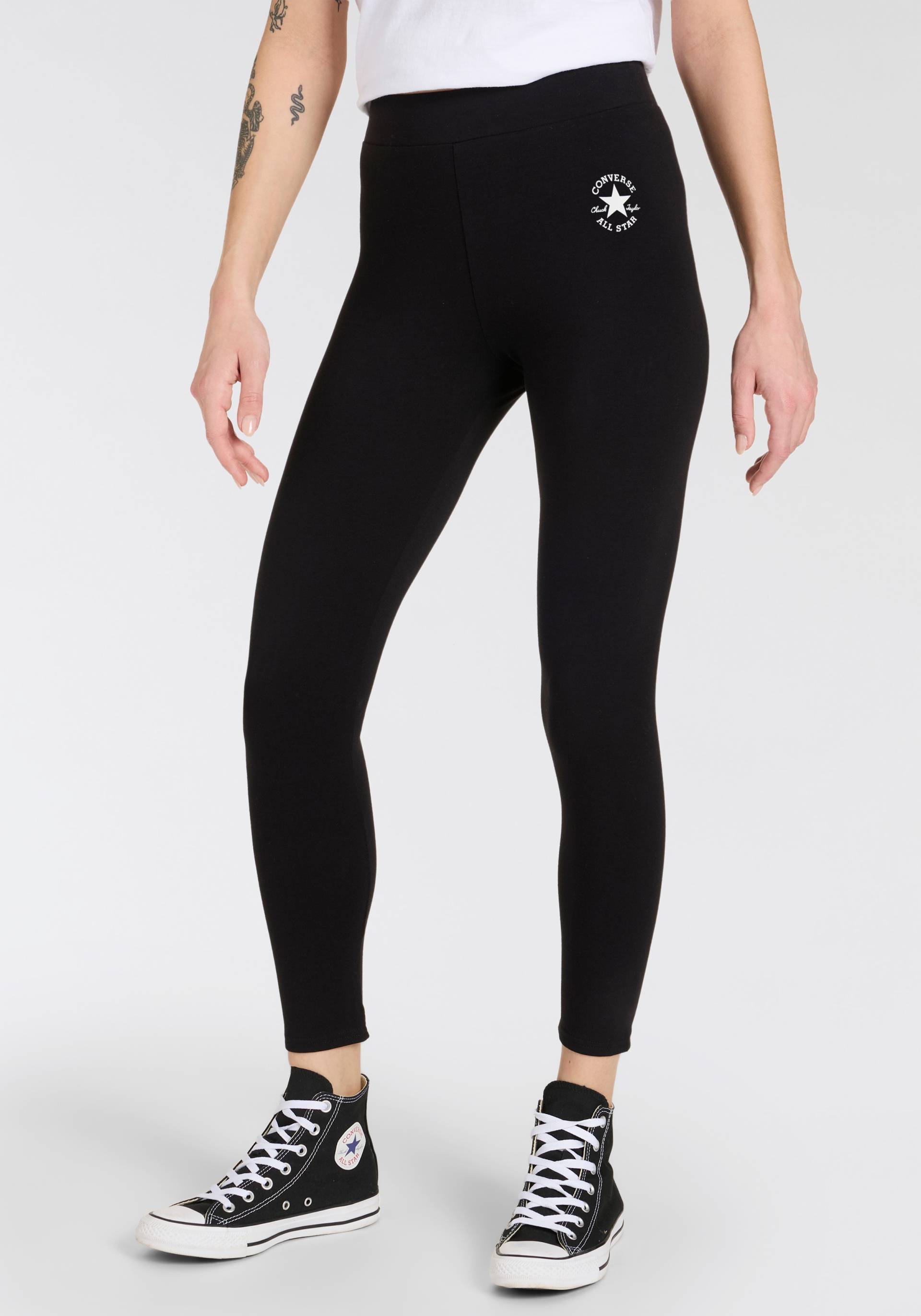 Converse Leggings »CHUCK PATCH HIGH RISE - für Kinder«, für Kinder Converse Leggings »CHUCK PATCH HIGH RISE - für Kinder«, für Kinder von Converse