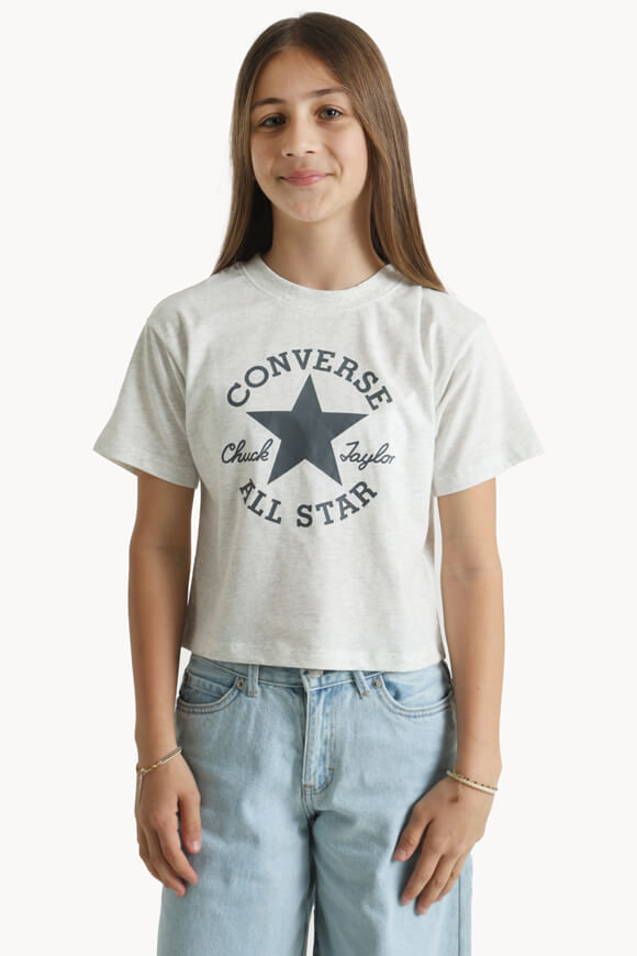 Converse Oversize T-Shirt | Birch Heather | Mädchen  | M von Converse