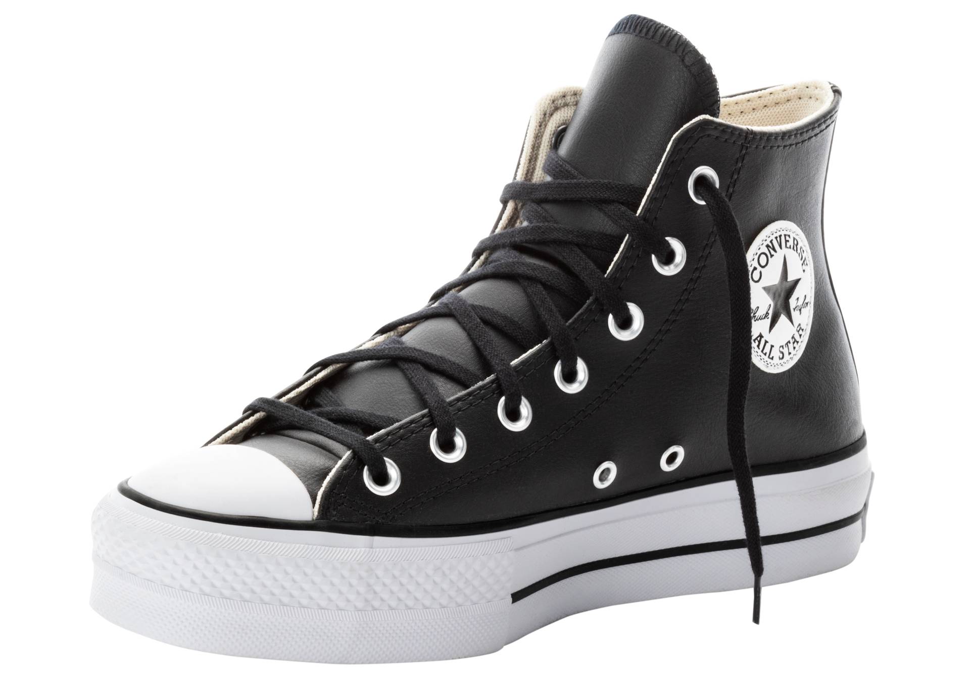 Converse Sneaker »CHUCK TAYLOR ALL STAR LEATHER PLATFORM«, Sneaker aus weichem Leder Converse Sneaker »CHUCK TAYLOR ALL STAR LEATHER PLATFORM«, Sneaker aus weichem Leder von Converse