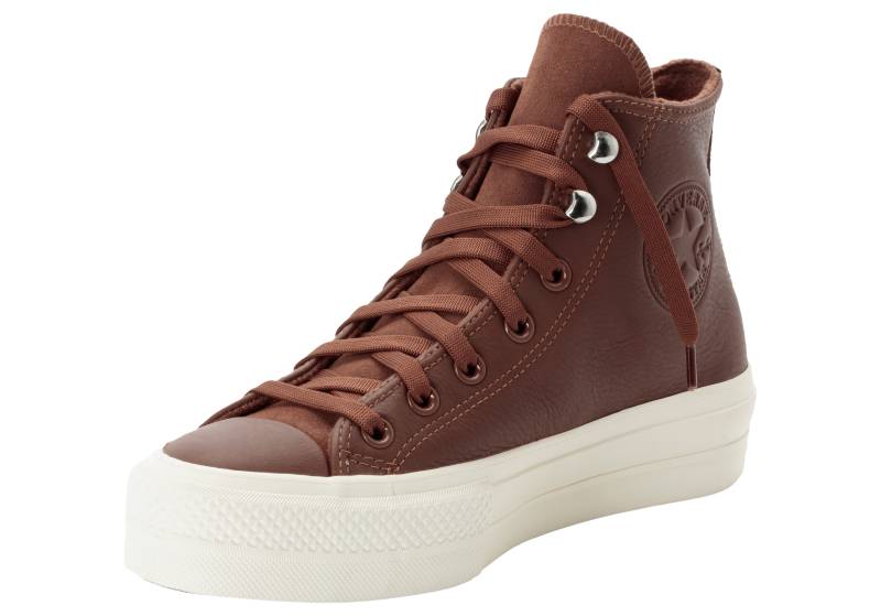 Converse Sneaker »CHUCK TAYLOR ALL STAR LIFT PLATFORM WATER REPELLENT LEATHER« von Converse