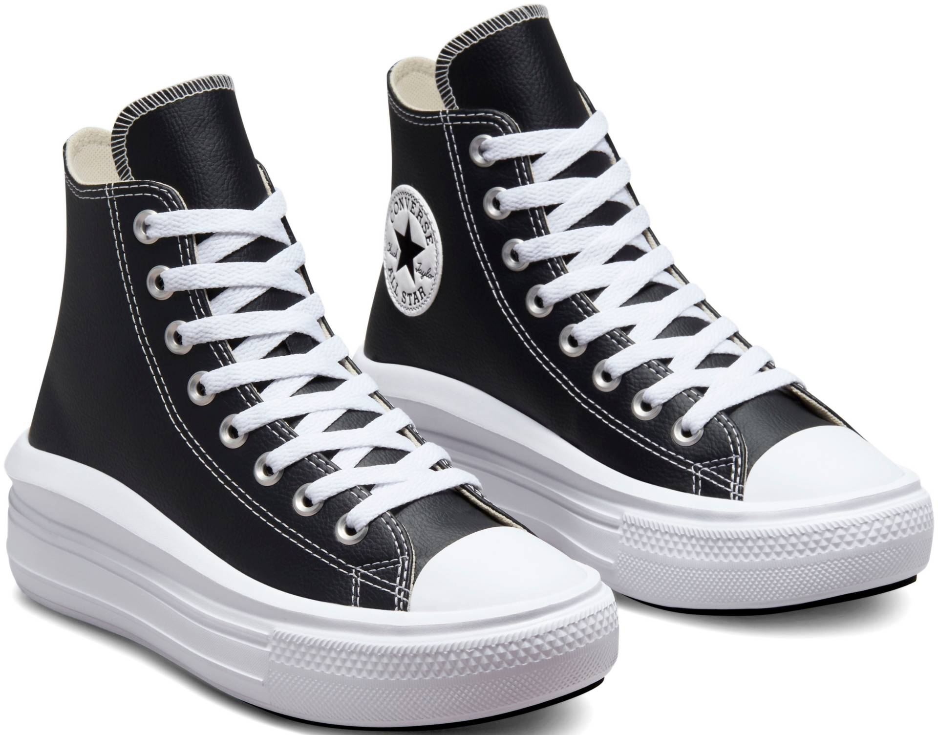 Converse Sneaker »CHUCK TAYLOR ALL STAR MOVE PLATFORM LEATHER« Converse Sneaker »CHUCK TAYLOR ALL STAR MOVE PLATFORM LEATHER« von Converse