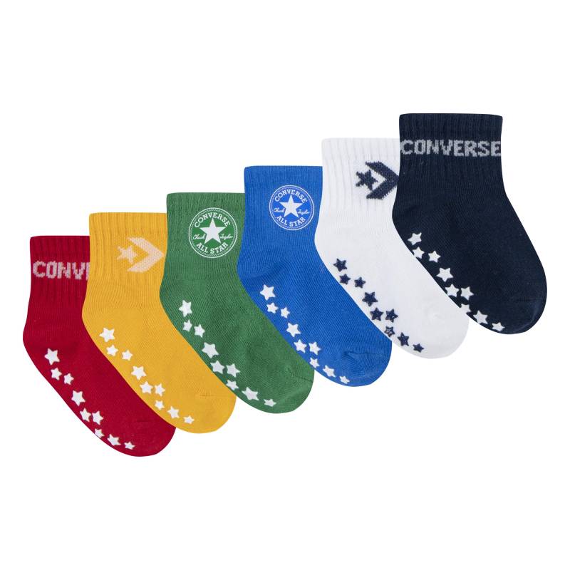 Converse Socken »CHN CORE 6PK GRIP INF TOD SCKS«, (6 Paar), für Babys von Converse