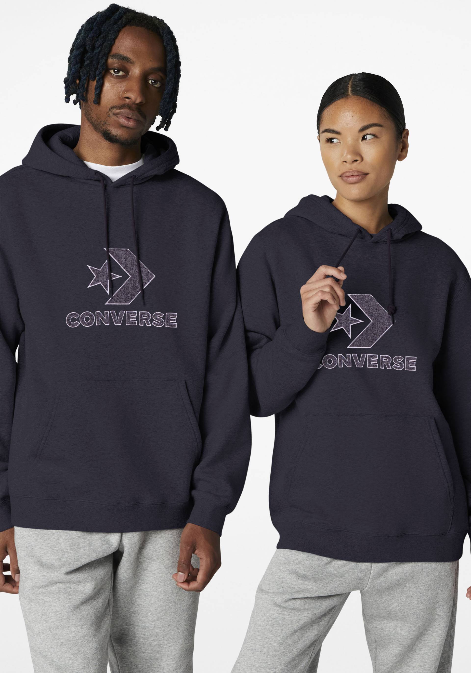 Converse Sweatshirt »UNISEX CONVERSE GO-TO LOOSE FIT STA« von Converse