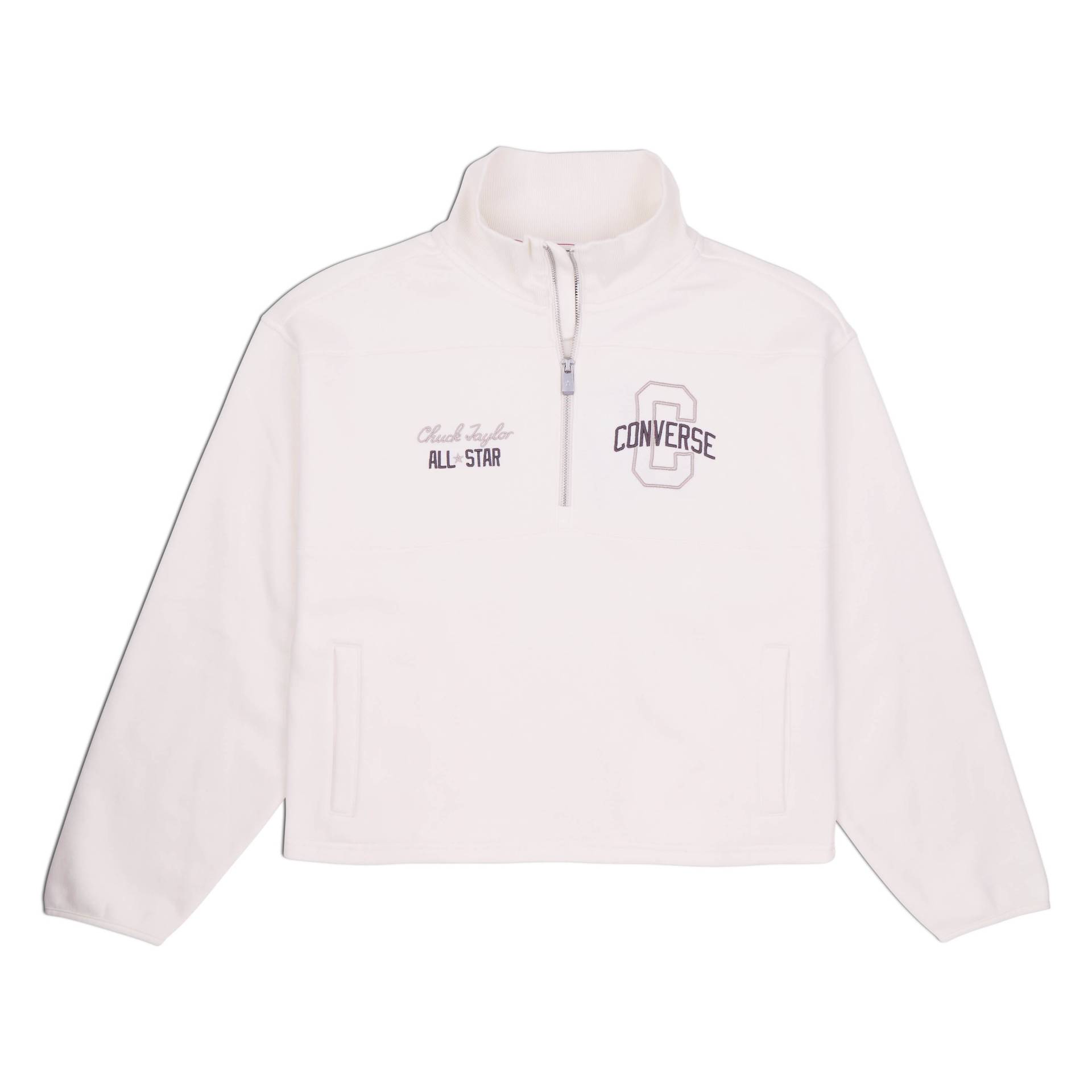 Converse Sweatshirt »WOMEN'S CONVERSE RETRO HALF-ZIP POPOVER« Converse Sweatshirt »WOMEN'S CONVERSE RETRO HALF-ZIP POPOVER« von Converse