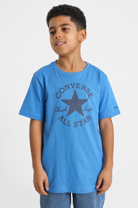 Converse T-Shirt | Blue Slushy | Herren  | L von Converse