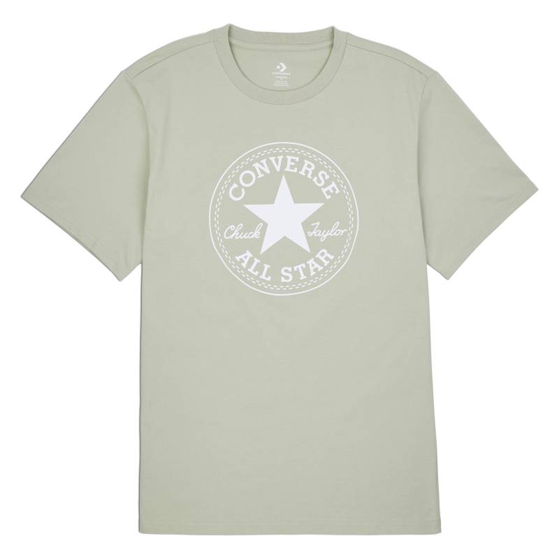 Converse T-Shirt »CONVERSE GO-TO ALL STAR PATCH STANDARD-FIT T-SHIRT«, (1 tlg.), Unisex von Converse