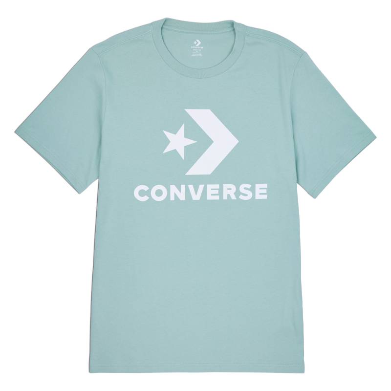 Converse T-Shirt »Unisex GO-TO STAR CHEVRON LOGO STANDARD-FIT«, (1 tlg.), Unisex von Converse