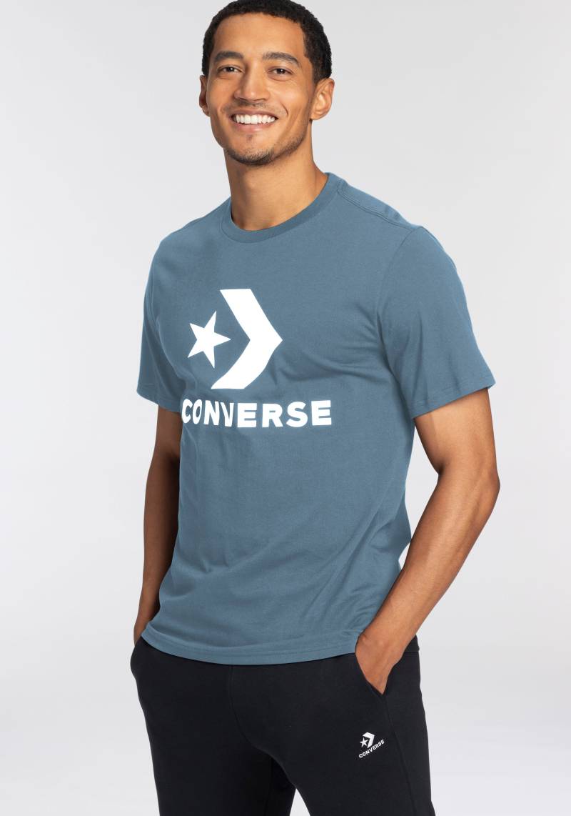 Converse T-Shirt »Unisex GO-TO STAR CHEVRON LOGO STANDARD-FIT«, (1 tlg.), Unisex von Converse