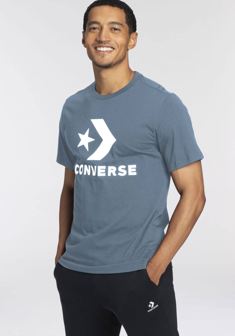 Converse T-Shirt »Unisex GO-TO STAR CHEVRON LOGO STANDARD-FIT«, (1 tlg.), Unisex von Converse