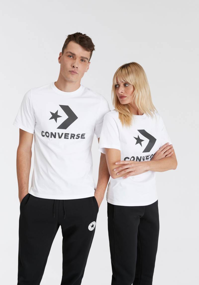 Converse T-Shirt »Unisex GO-TO STAR CHEVRON LOGO STANDARD-FIT«, (1 tlg.), Unisex von Converse