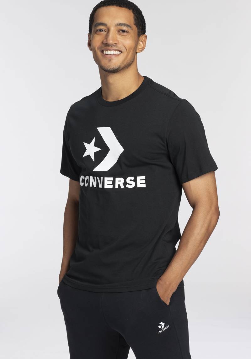 Converse T-Shirt »Unisex GO-TO STAR CHEVRON LOGO STANDARD-FIT«, (1 tlg.), Unisex von Converse