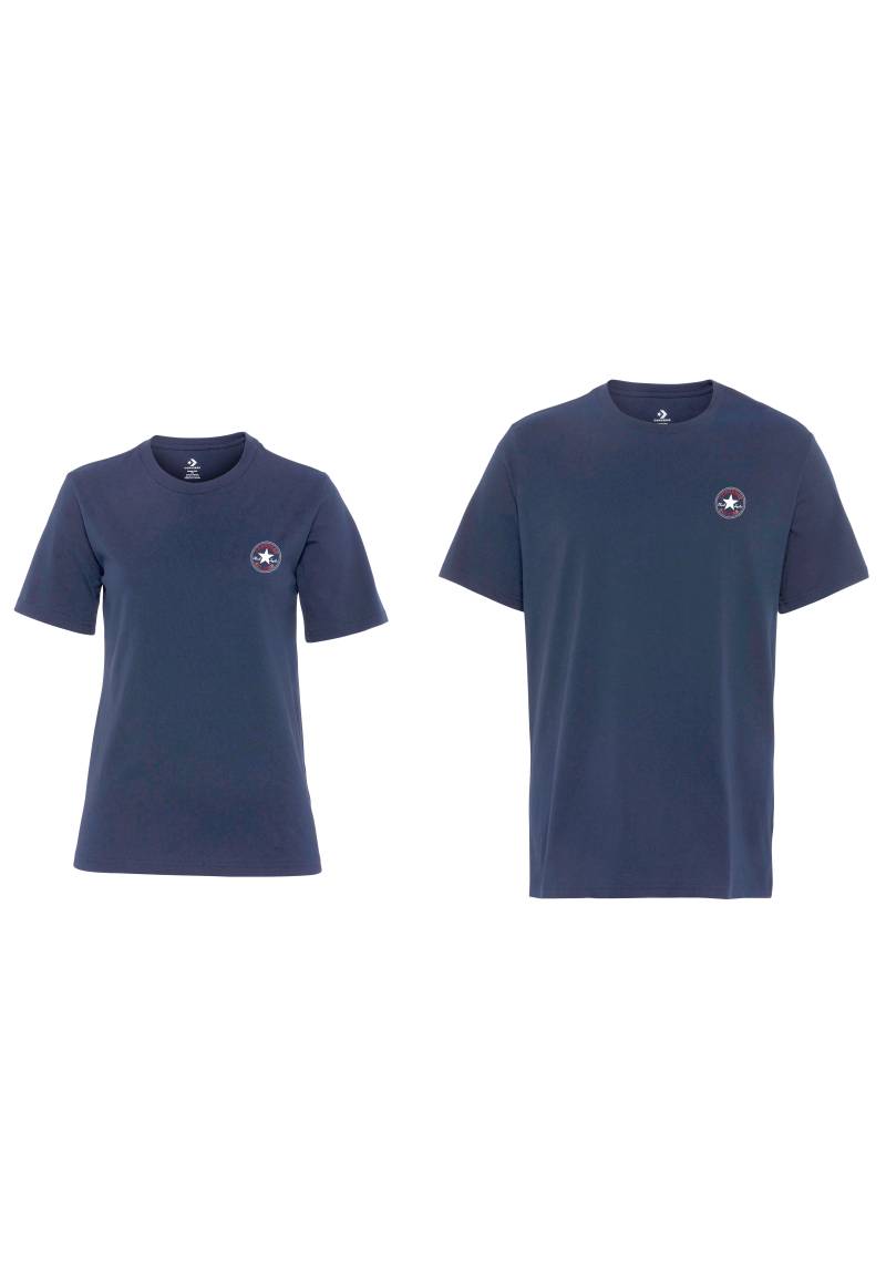 Converse T-Shirt »GO-TO MINI PATCH T-SHIRT«, (1 tlg.), Unisex von Converse