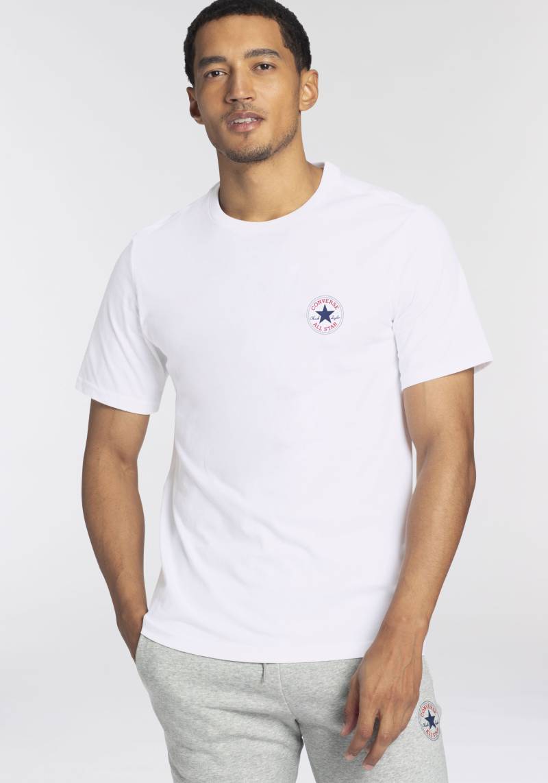 Converse T-Shirt »GO-TO MINI PATCH T-SHIRT«, (1 tlg.), Unisex von Converse