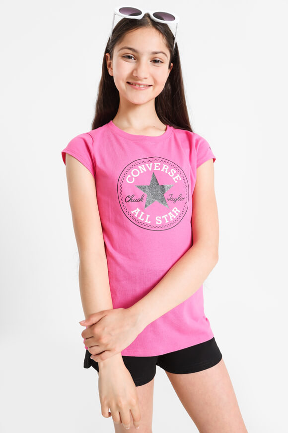 Converse T-Shirt | Mod Pink | Mädchen  | L von Converse