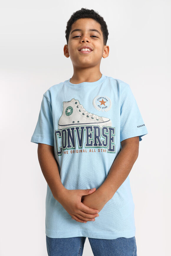 Converse T-Shirt | True Sky | Jungen  | L von Converse
