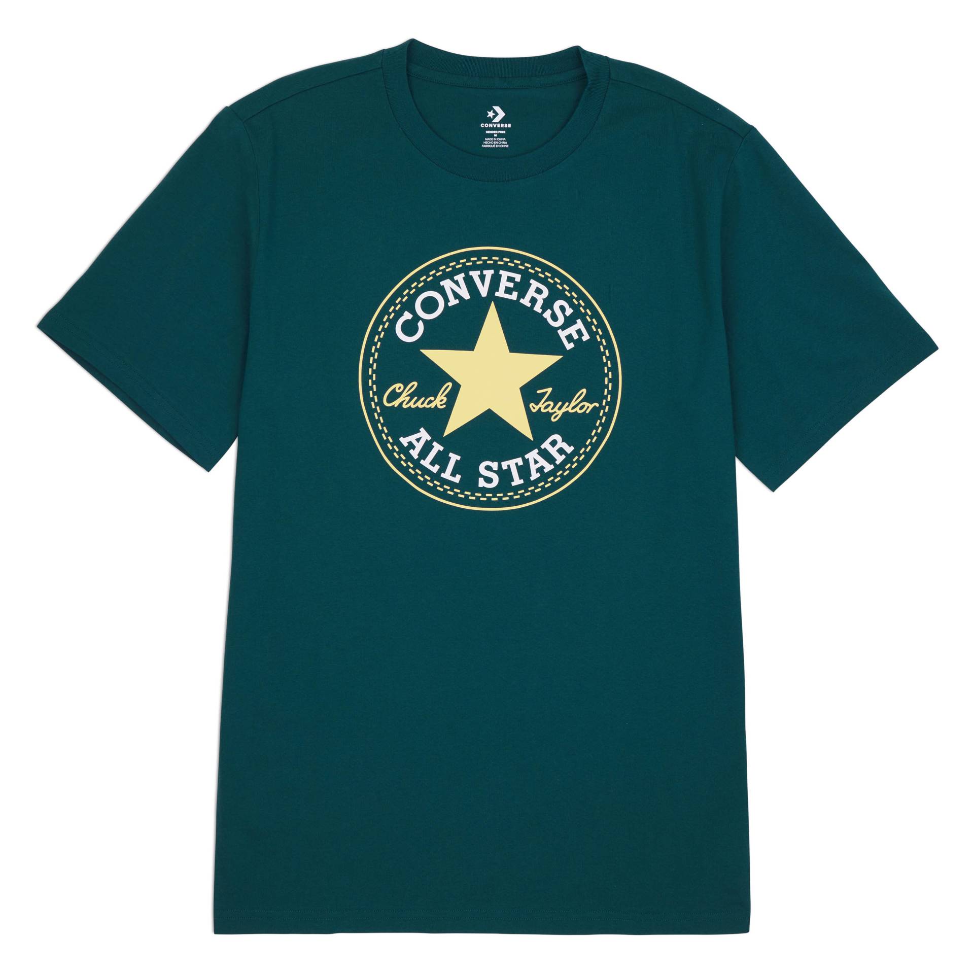 Converse T-Shirt »UNISEX CONVERSE GO-TO ALL STAR PATCH LOGO STANDARD FIT T-SHIRT«, (1 tlg.) von Converse
