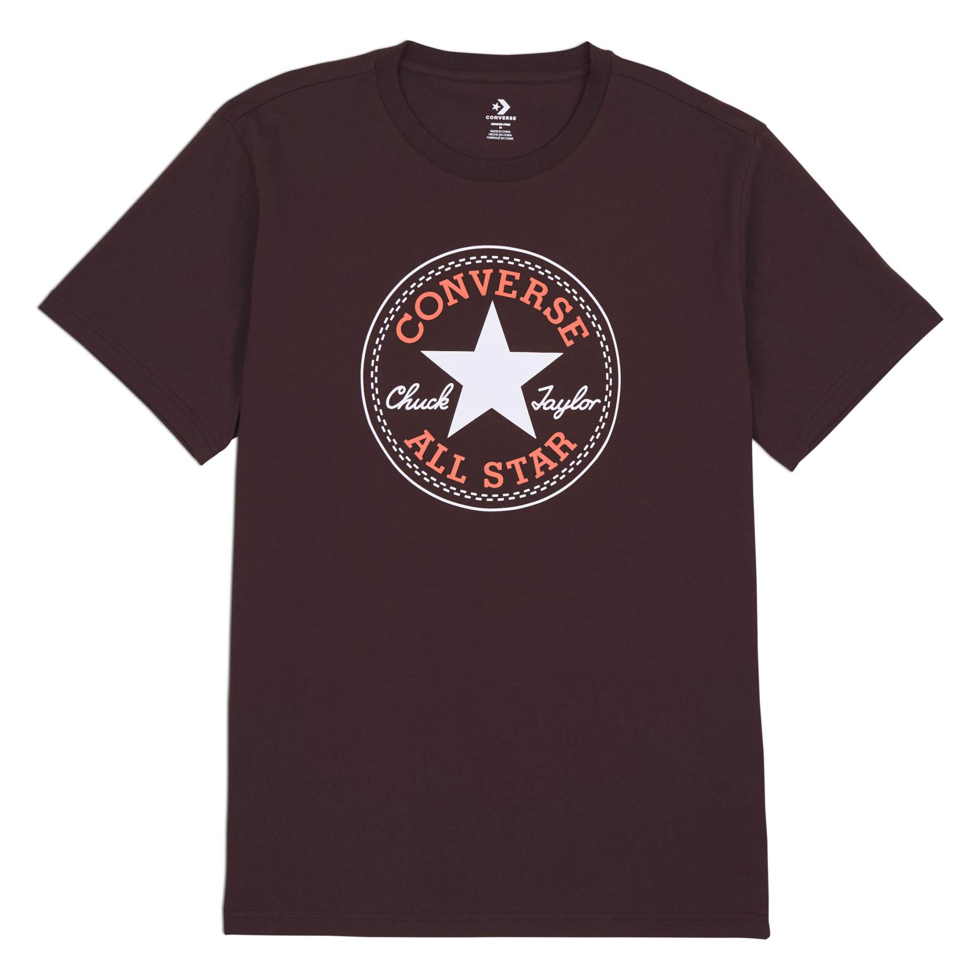 Converse T-Shirt »UNISEX CONVERSE GO-TO ALL STAR PATCH LOGO STANDARD FIT T-SHIRT«, (1 tlg.) von Converse
