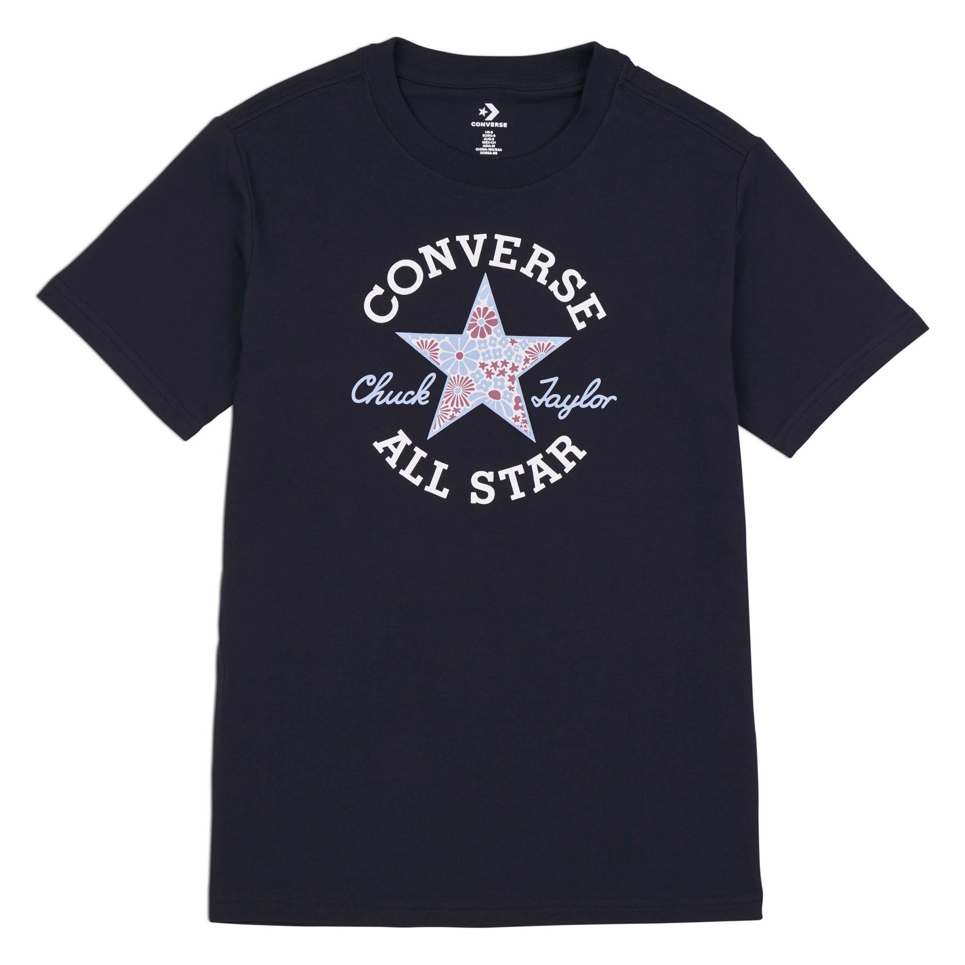 Converse T-Shirt »WOMEN'S CONVERSE FLORAL PATCH T-SHIRT« Converse T-Shirt »WOMEN'S CONVERSE FLORAL PATCH T-SHIRT« von Converse