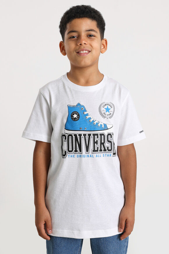 Converse T-Shirt | White | Herren  | L von Converse