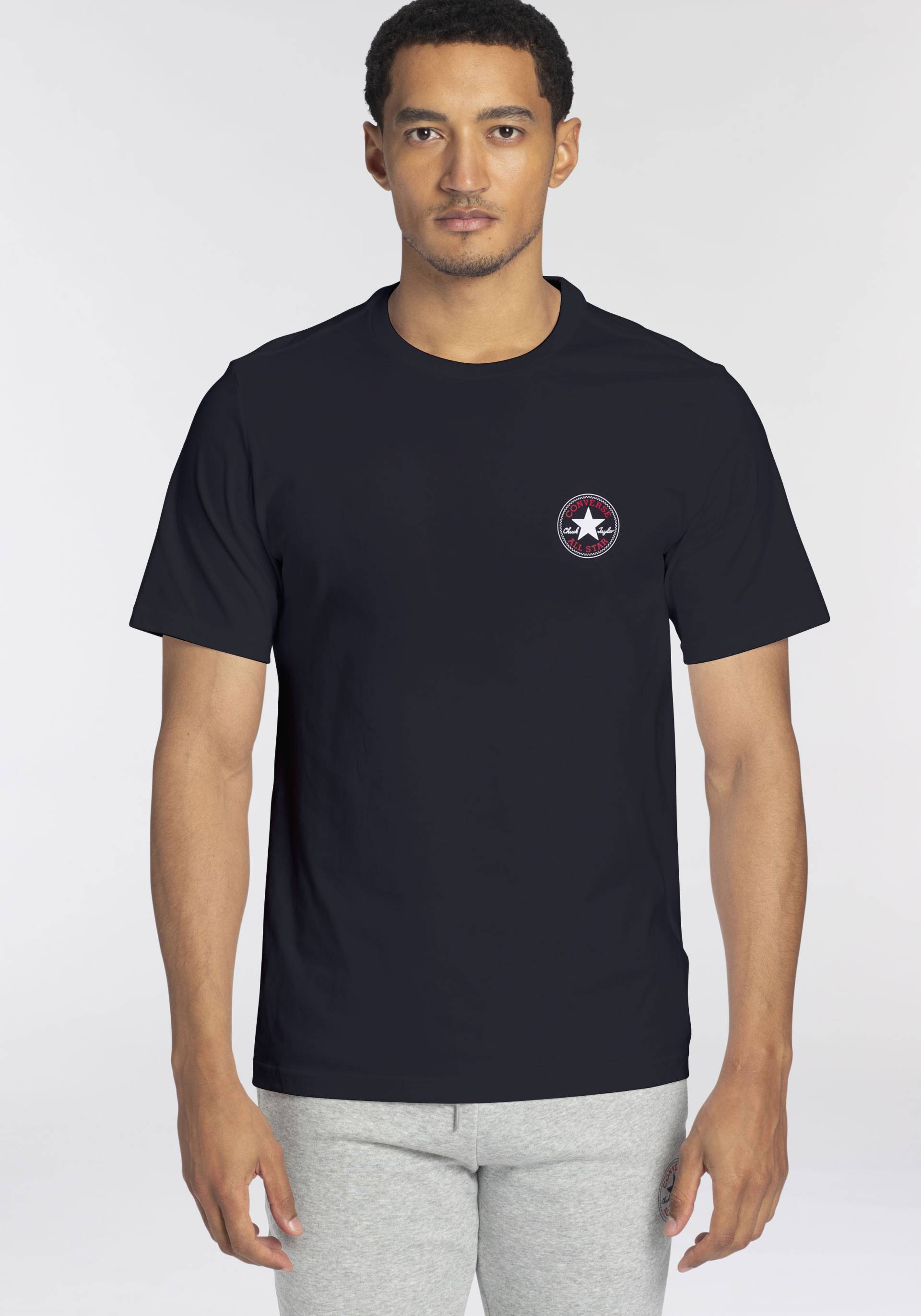 Converse T-Shirt »GO-TO MINI PATCH T-SHIRT«, (1 tlg.), Unisex von Converse
