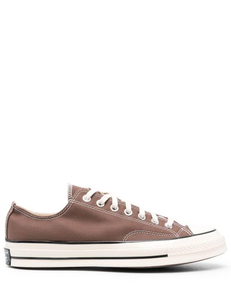 Converse lace-up low-top canvas sneakers - Brown von Converse