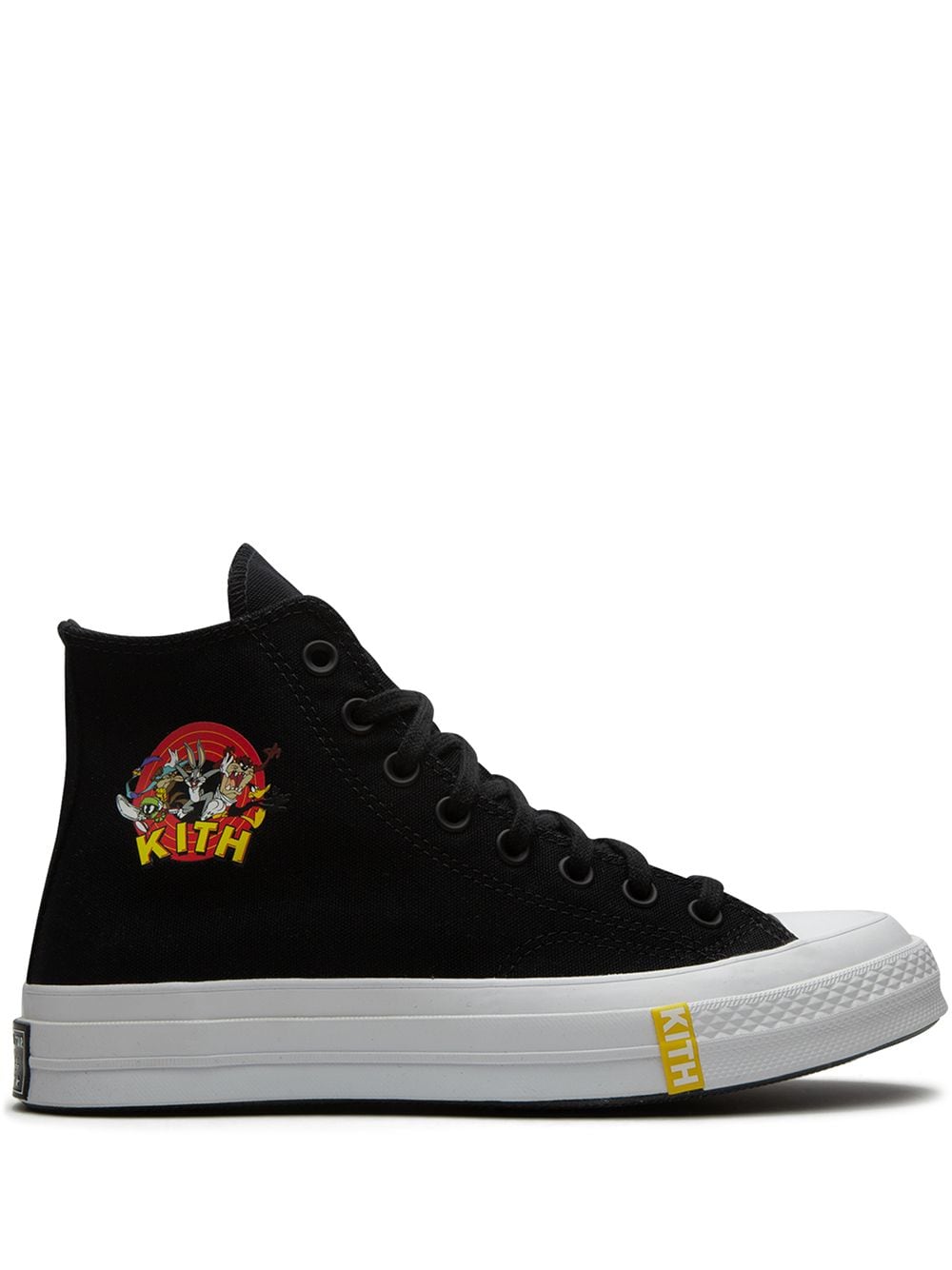 Converse x Kith x Looney Tunes Chuck 70 Hi sneakers - Black von Converse