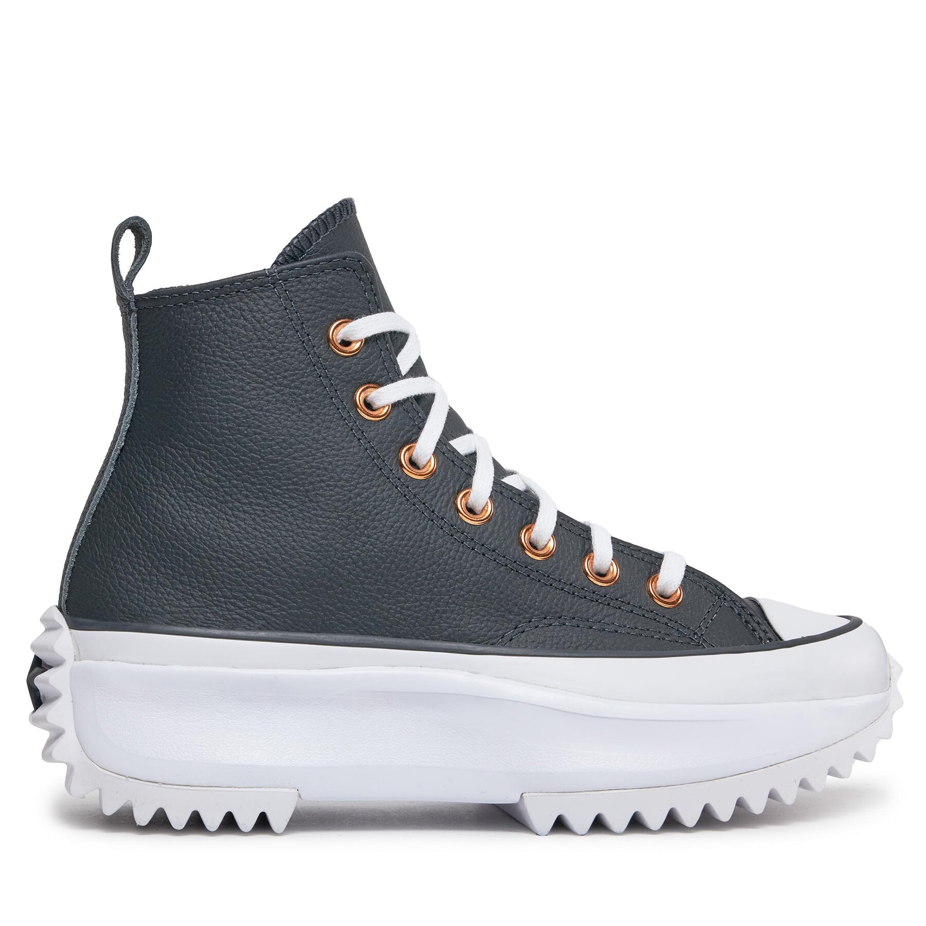 Sneakers Converse Run Star Hike Platform Metallic & Leather A04183C Black von Converse