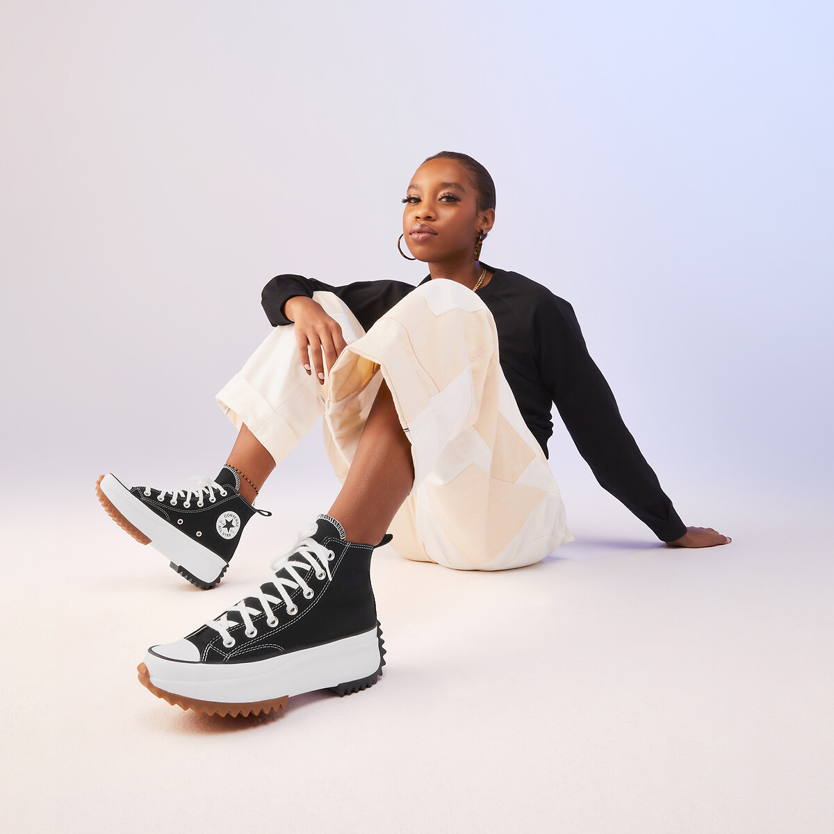 Sneakers Run Star Hike, High-Top-Form von Converse