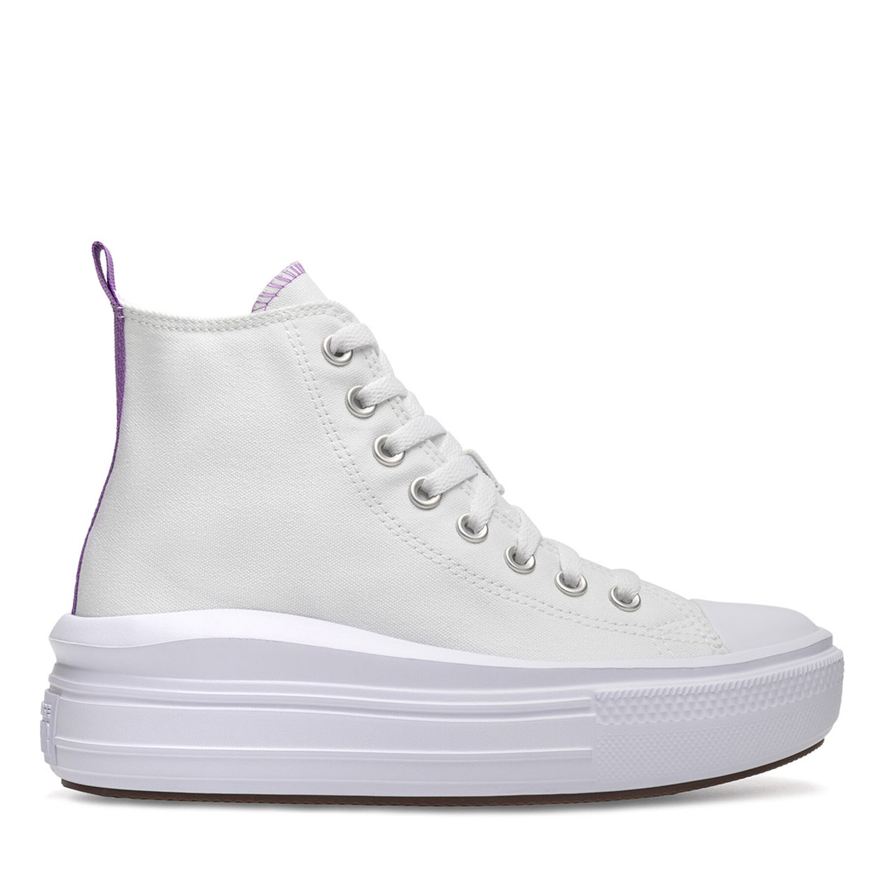 Sneakers aus Stoff Converse CHUCK TAYLOR ALL STAR MOVE PLATFORM A03667C Weiß Sneakers aus Stoff Converse CHUCK TAYLOR ALL STAR MOVE PLATFORM A03667C Weiß von Converse
