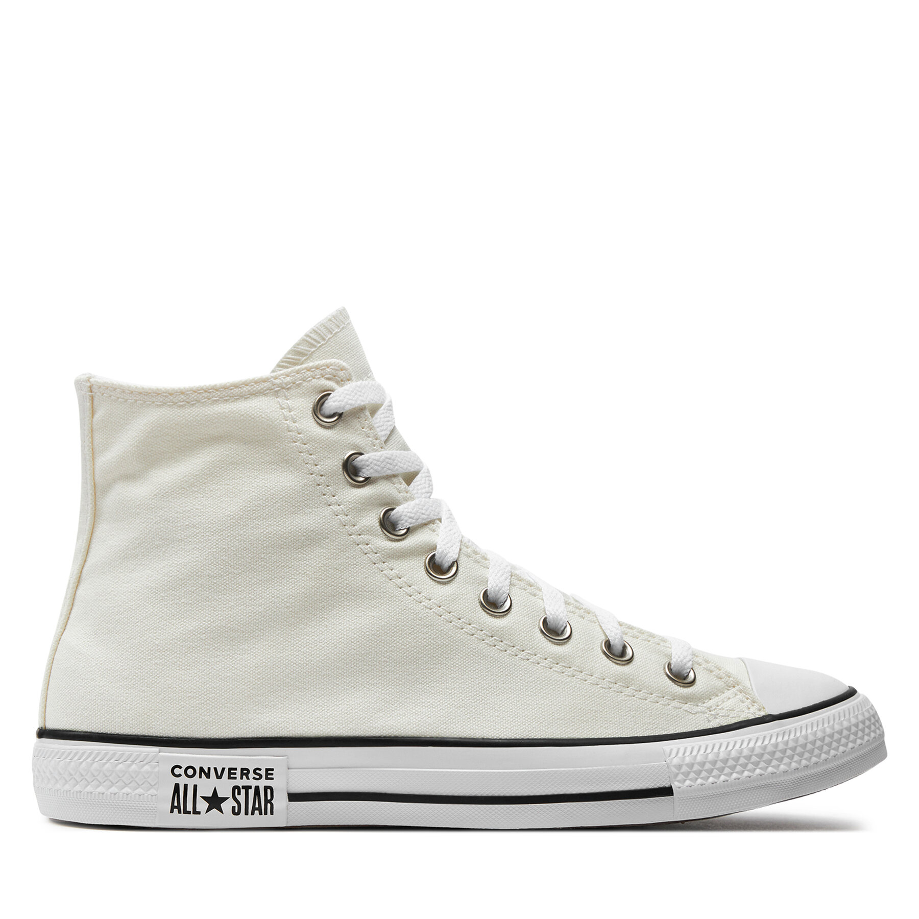 Sneakers aus Stoff Converse Chuck Taylor All Star A09205C Vintage White/White/Black von Converse