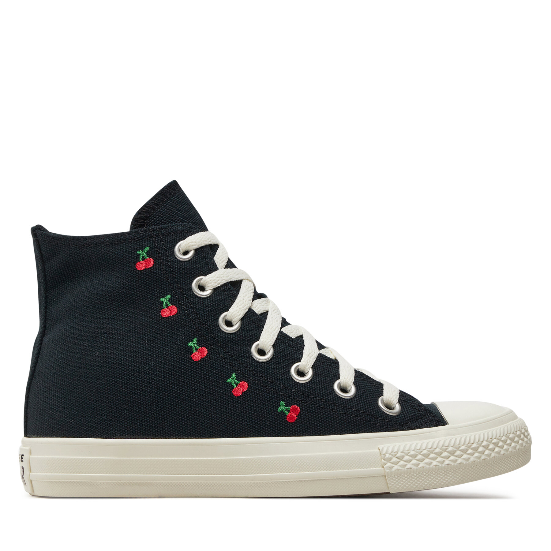 Sneakers aus Stoff Converse Chuck Taylor All Star Cherries A08142C Black/Egret/Red von Converse